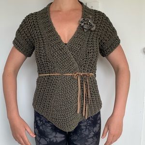Brunello Cucinelli Crochet Sweater